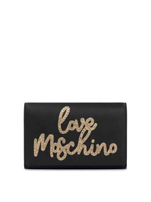 LOVE MOSCHINO: Clutches - Clutch - Schwarz