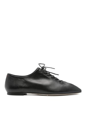AEYDE: flat shoes - Isla Nappa Leather Black