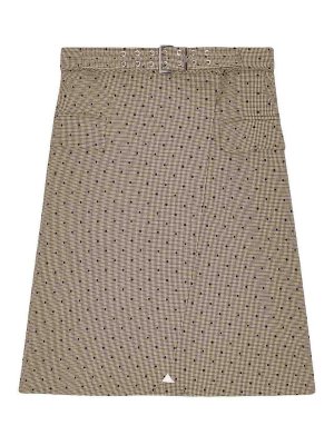 GANNI: ニーレングススカート＆ミディ丈 - 膝丈/ミディスカート - 黒