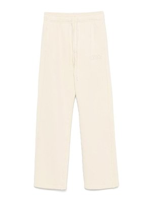 AUTRY: tracksuit bottoms - Beige Cotton Sweatpants Flared