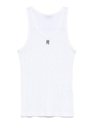 RABANNE: T-shirts - T-Shirt - Blanc