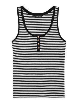 ANINE BING: Tops und Tank Tops - Top - Schwarz