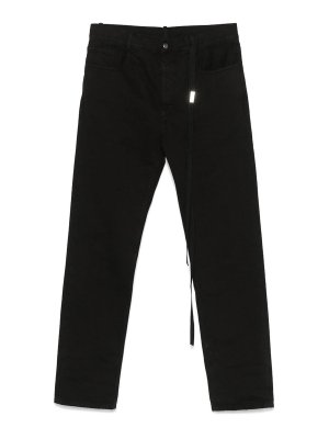 ANN DEMEULEMEESTER: Jeans évasés - Jean Bootcut - Noir
