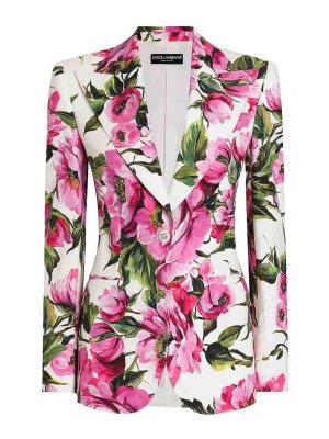 DOLCE & GABBANA: ブレザー - トップ/タンクトップ - 白