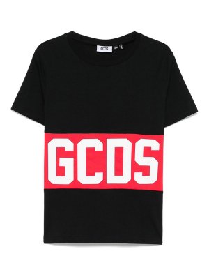 GCDS: T-shirts - T-Shirt - Schwarz