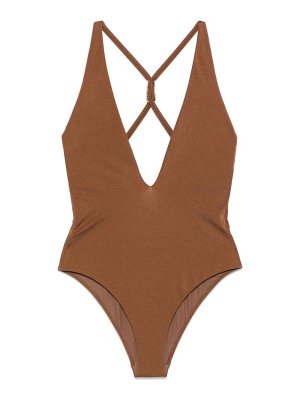 VERSACE: one-piece - Brown one-piece
