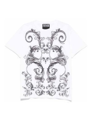 Versace Jeans Couture: Tシャツ - Tシャツ - 白