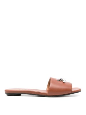 ALEXANDER MCQUEEN: サンダル - サンダル - ブラウン