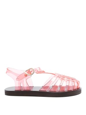 ANCIENT GREEK SANDALS: サンダル - サンダル - 赤