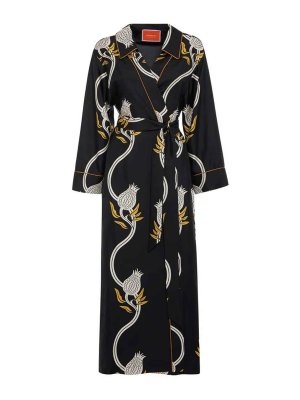 Flora Sardalos Ydra Dress - Women | HYDRA324PINKCHECKORANGEEYES