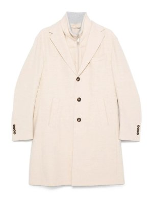 ELEVENTY: short coats - Single Breasted Coat