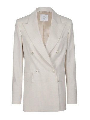 ELEVENTY: Chaquetas de sastrerìa - Blazer Elegante - Crema