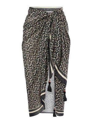 Thelatest Longuette skirt in high -waisted cotton