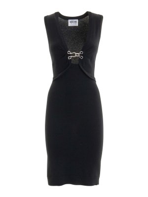 MOSCHINO JEANS: knee length dresses - Dress