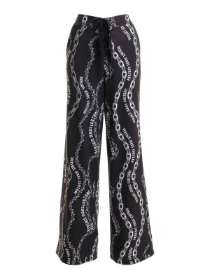 Versace Jeans Couture: カジュアルトラウザー - カジュアルパンツ - 黒