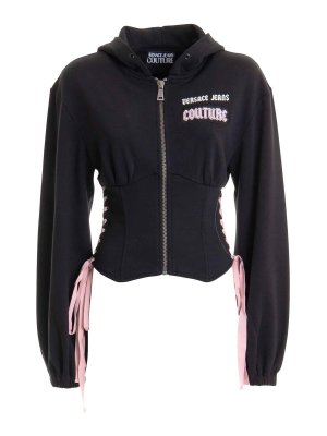 Versace Jeans Couture: クルーネック - クルーネック - 黒