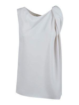 Tシャツ・カットソー PAROSH Women Tops D540845COPPER 002 White P.A.R.O.S.H. - Top and Shirts