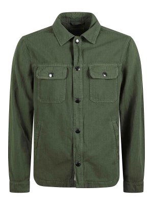 WOOLRICH: shirts - Over Shirt In Misto Cotone