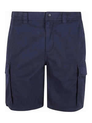 WOOLRICH: Trousers Shorts - Washed cotton Bermuda