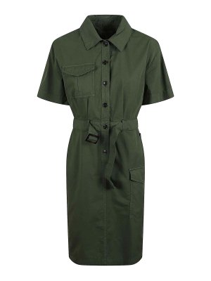 WOOLRICH: knee length dresses - Cotton dress