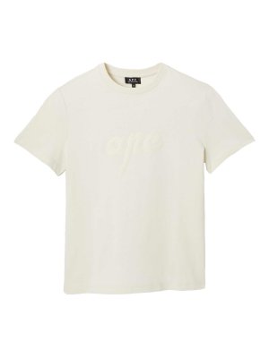 A.P.C.: T-shirts - T-Shirt - Beige