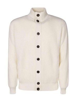 FILIPPO DE LAURENTIIS: cardigans - Button Cardigan