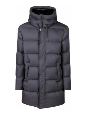 HERNO: short coats - Woven Half Coat
