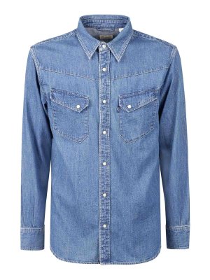 LEVI'S: Hemden - Hemd - Jeansblau
