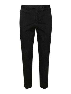 PT TORINO: Casual Hosen - Casual Hose - Schwarz