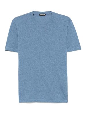 TOM FORD: Tシャツ - Tシャツ - ブルー