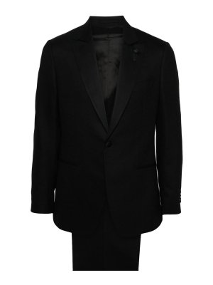 LARDINI: Elegante Anzüge - Eleganter Anzug - Schwarz