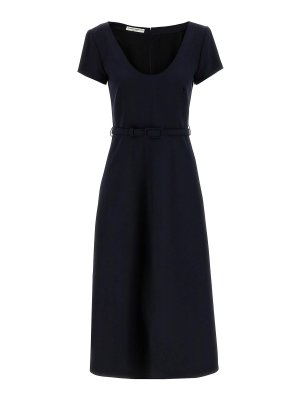 ALESSANDRA RICH: knee length dresses - Belt Dress