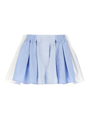 ショートパンツ Loulou Studio 'Isu' bermuda shorts (ISU WASHED LIGHT BLUE) Loulou De Saison Isu Denim Short Washed Blue | Muse Boutique