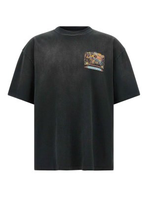 AMIRI: T-shirts - T-Shirt - Schwarz