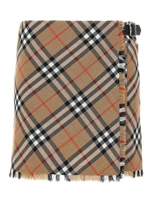 BURBERRY: Knee length skirts & Midi - Kilt Skirt