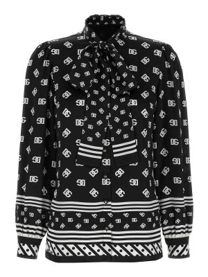 DOLCE & GABBANA: シャツ - シャツ - 白