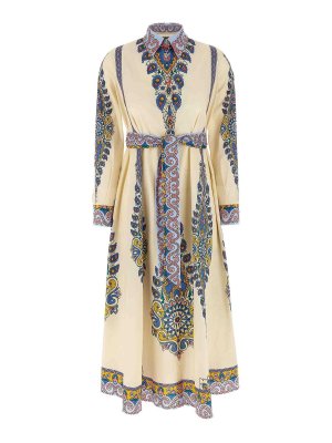 ETRO: knee length dresses - Paisley Dress