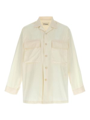 JIL SANDER: Chemises - Chemise - Blanc