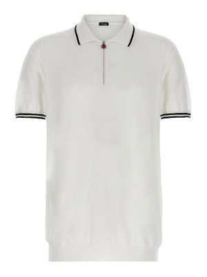 KITON: Poloshirts - Poloshirt - Weiß