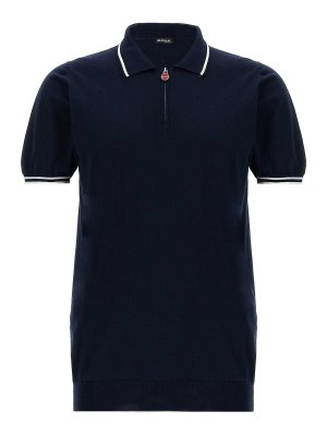 KITON: Polos - Polo - Azul