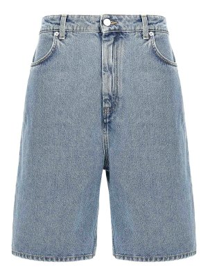 LOULOU STUDIO: Trousers Shorts - Isu Bermuda Shorts