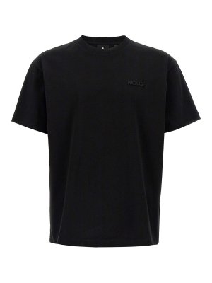 Tシャツ・カットソー GIORGIO ARMANI Men T Shirts 6GST56 SJP4Z UC99 Black V-neck T-shirt Icon in stretch viscose jersey | Giorgio Armani