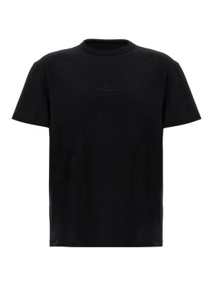 Maison Margiela: T-shirts - T-Shirt - Schwarz