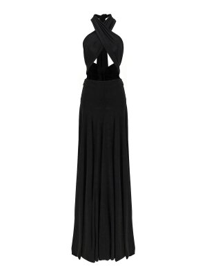 Norma Kamali: knee length dresses - Convertivle Gown Dress