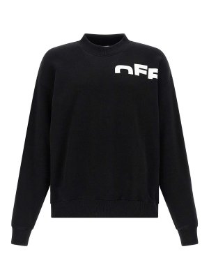 スウェット・トレーナー OFF-WHITE 'Fresco oval' hoodie White/Black 25477968_57075447_1000.jpg