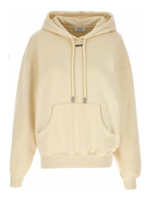 OFF-WHITE: Sweatshirts & Sweaters - Cloud Arrow Hoodie