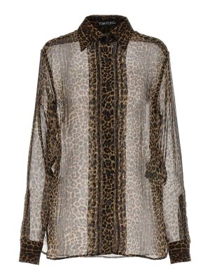 TOM FORD: shirts - Animal Shirt