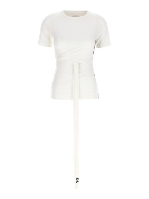Y-3: Tシャツ - Tシャツ - 白
