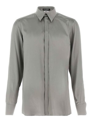 DOLCE & GABBANA: Hemden - Hemd - Grau