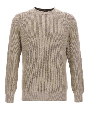 ニット・セーター DRUMOHR Men Sweater D5SH103N 520 Beige Drumohr Sweater - Beige - Men | D5W103MRM128 | thebs.com